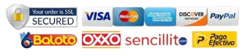 Medios de pago aceptados